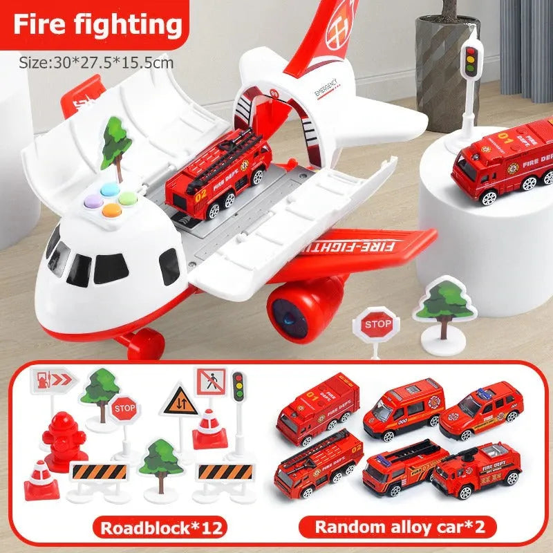 Airplane Toy Set For Kids - detail