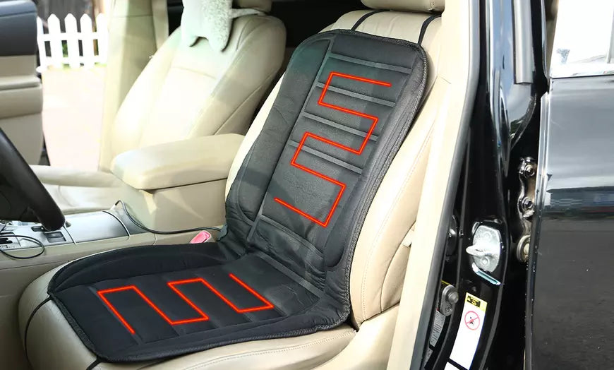 Full Coverage Heated Winter Car Seat Warmer Cushion Pad - detail