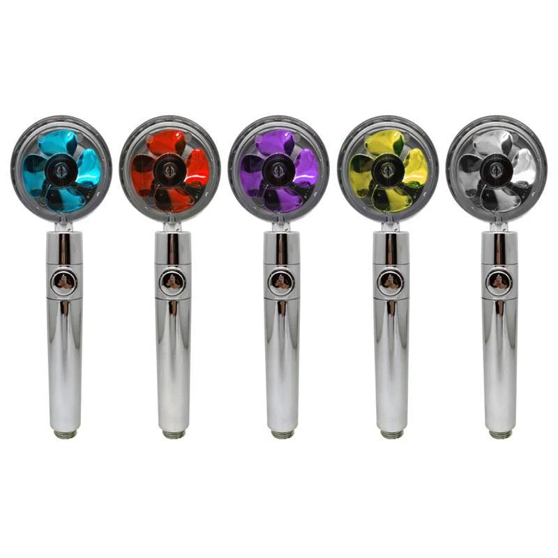 360 degrees Rotatable High-Pressure Shower Head with Adjustable Spray