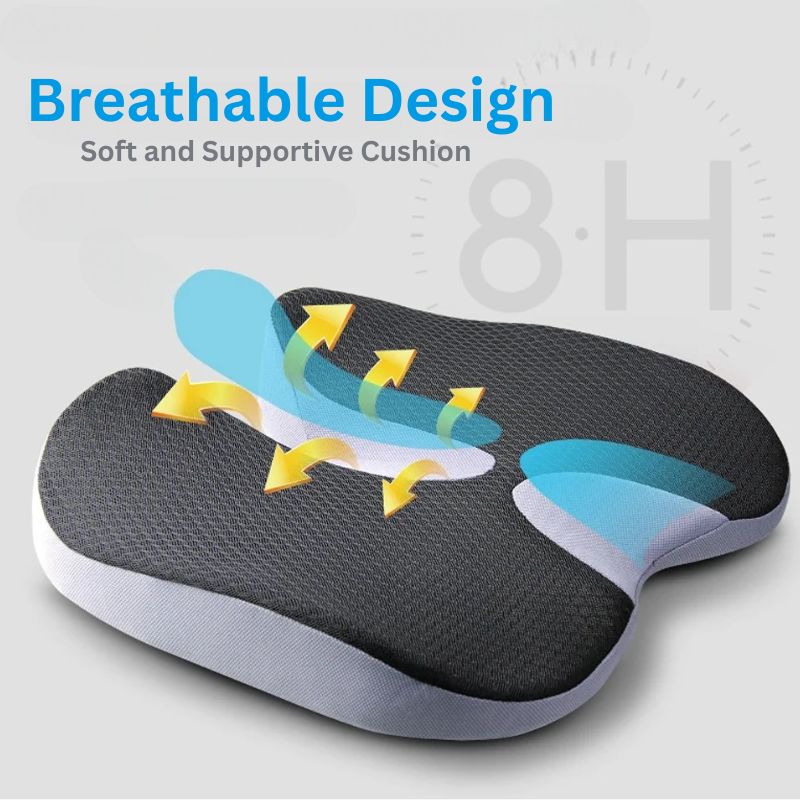 Ergonomic Soft Memory Foam Car Seat Cushion - detail