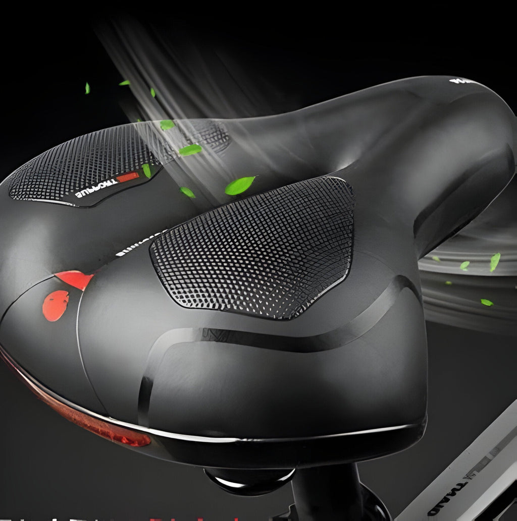 Cloud Saddle - Mountain Bike Saddle Shock Absorbing Bicycle - in use