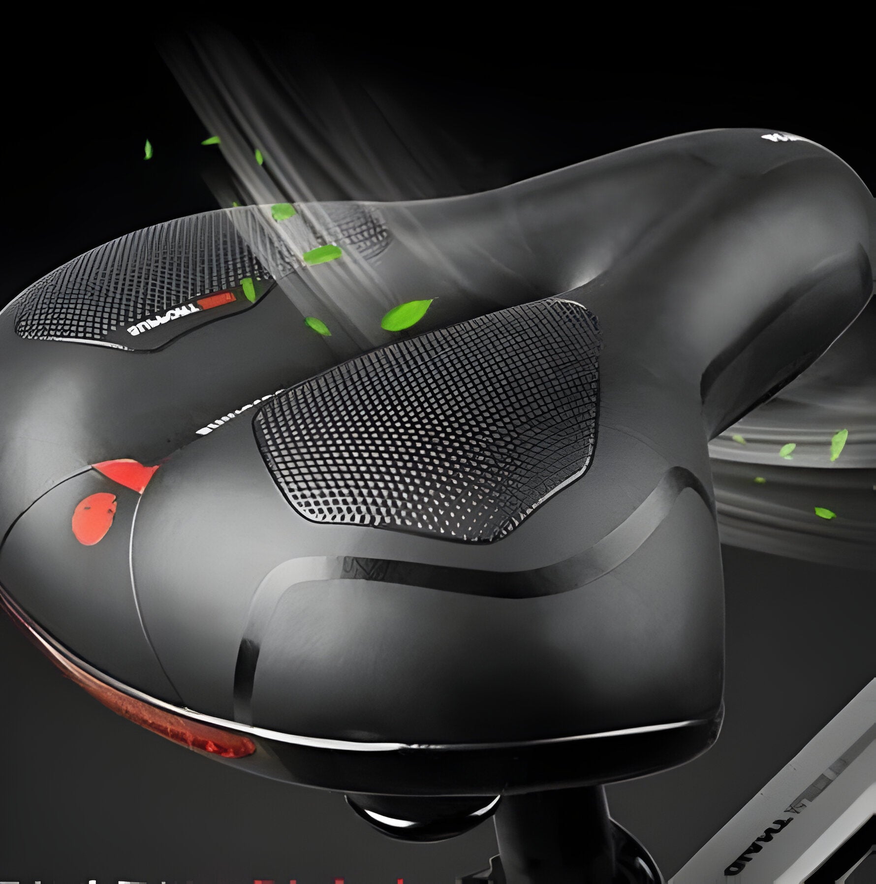 Cloud Saddle - Mountain Bike Saddle Shock Absorbing Bicycle - in use