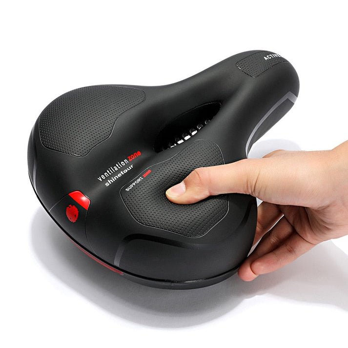 Ergonomic Gel Bike Saddle for Pain-Free Cycling - alternate angle