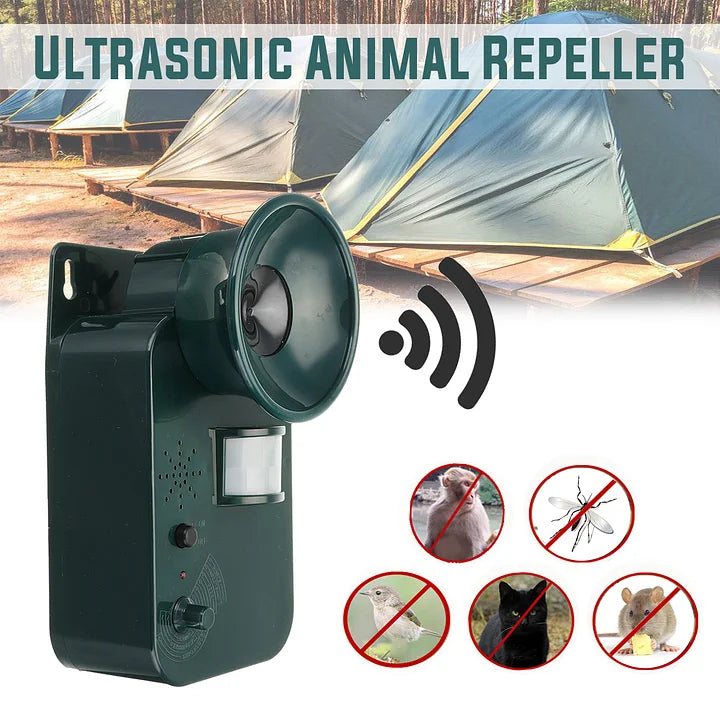Outdoor Ultrasonic Animal Repeller