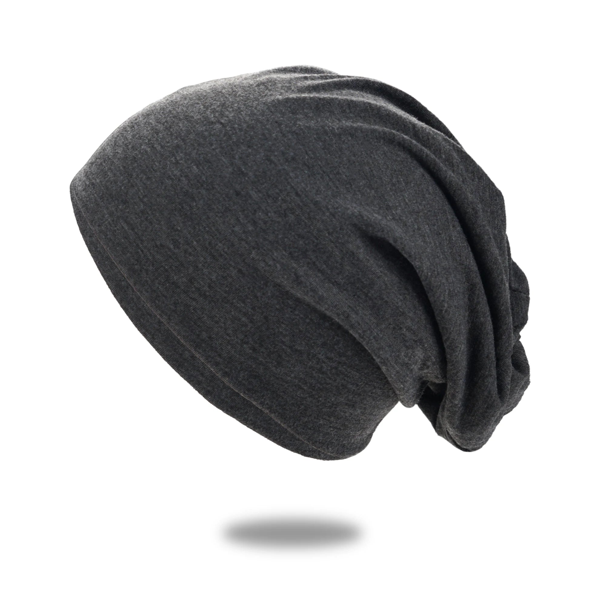 Cozy Slouch Hat Beanie Cap - in use