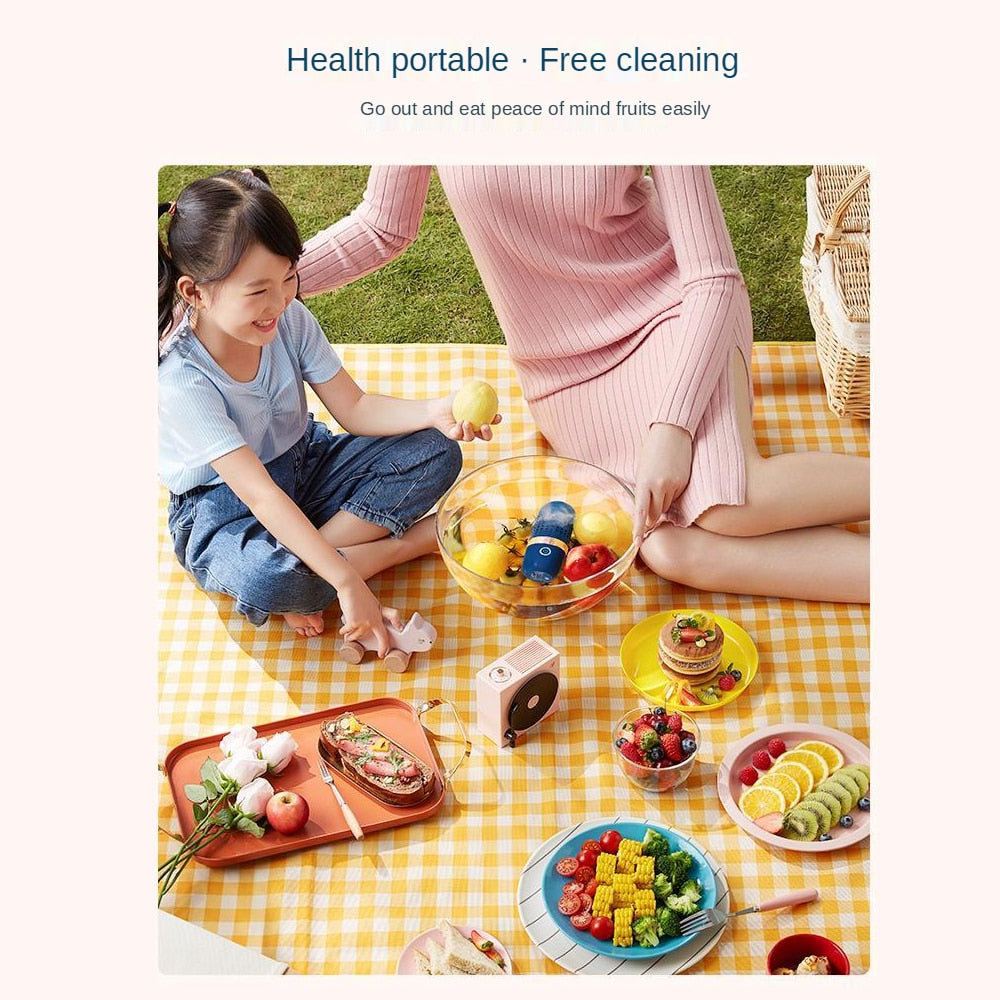 Capsule Vegetable Washing Machine | Automatic Fruits & Vege - detail