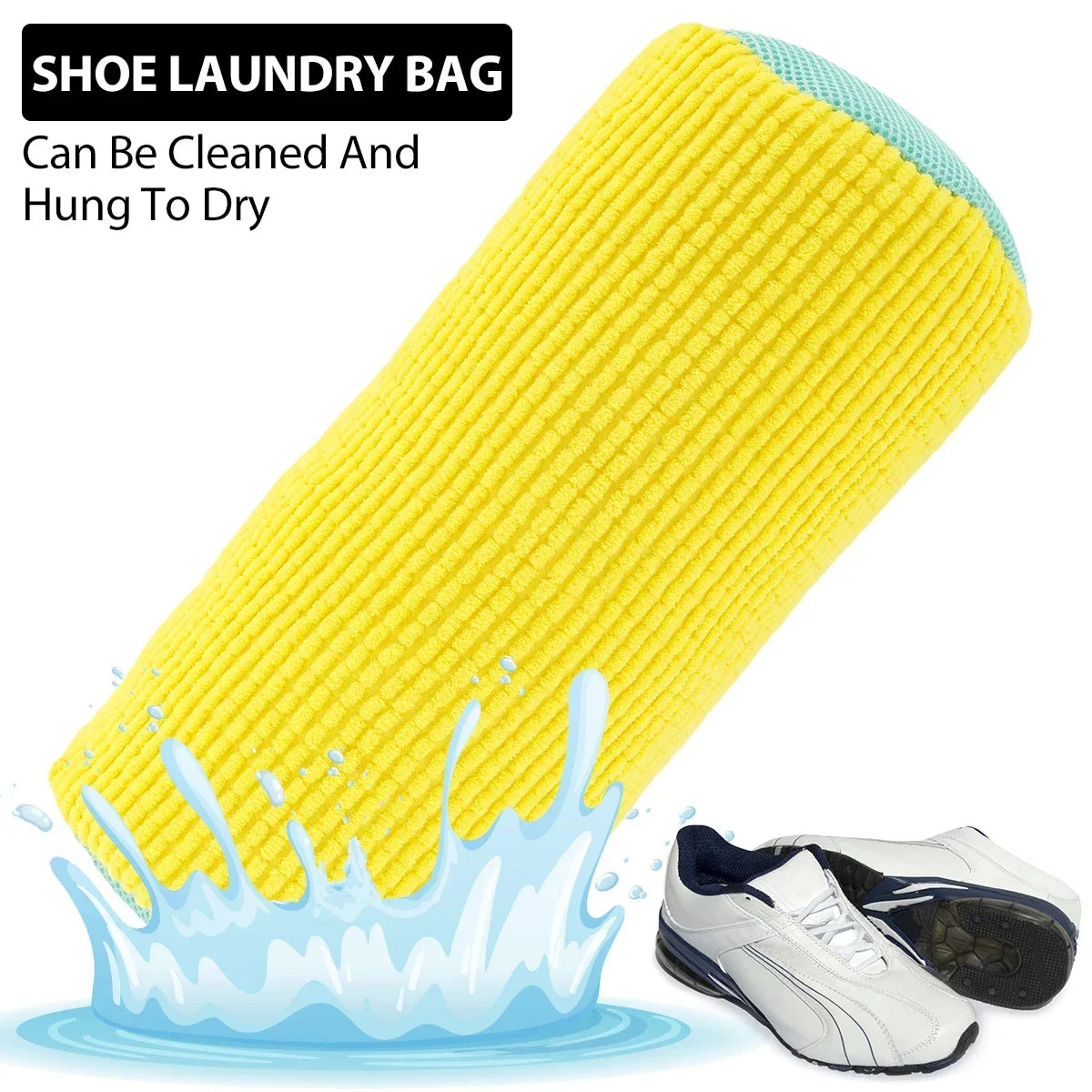 2Pcs Shoes Washing Bag for Laundry - alternate angle