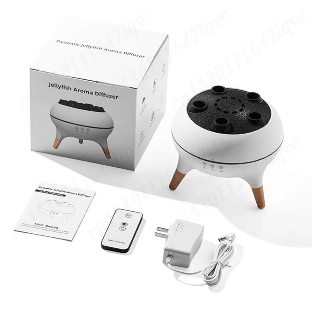 Dynamic Jellyfish Humidifier and Essential Oil Diffuser - alternate angle
