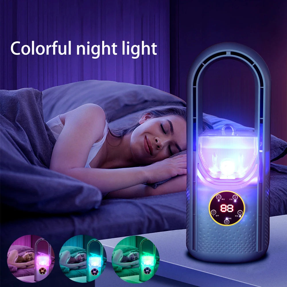 Bladeless Portable Air Conditioner with LED Display - detail