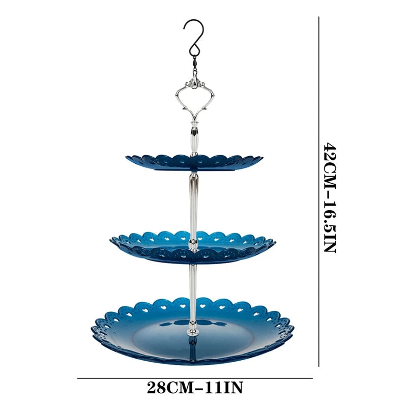 3-Tier Hanging Bird Feeder & Bird Bath Combo - alternate angle