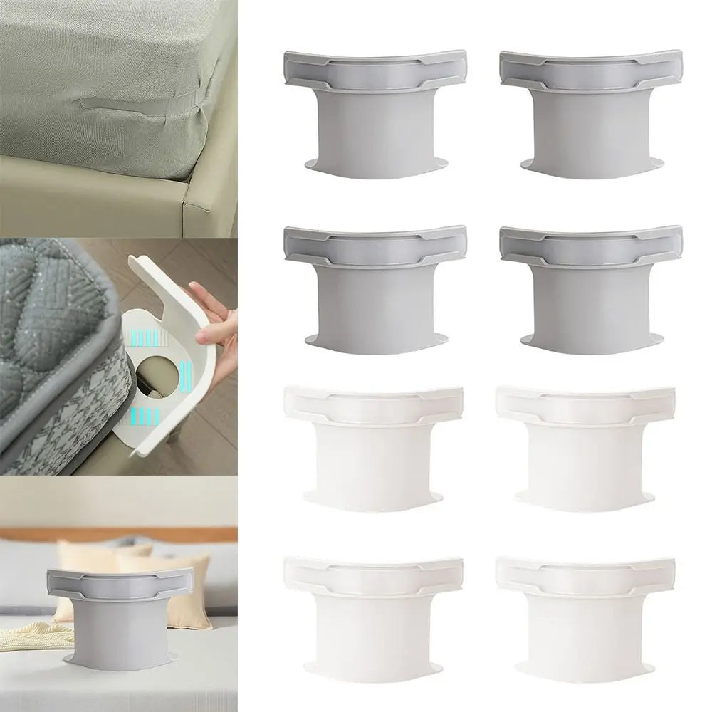 Adjustable Bed Clips for Sheets - in use