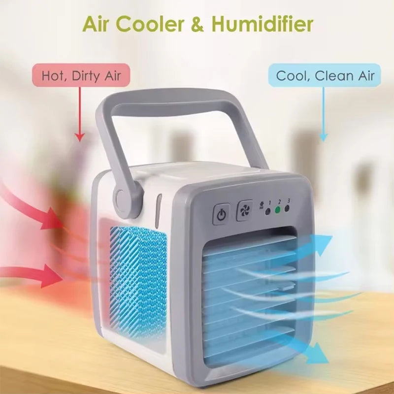 4-in-1 Portable Airconditioner with Humidifier & Purifier - alternate angle