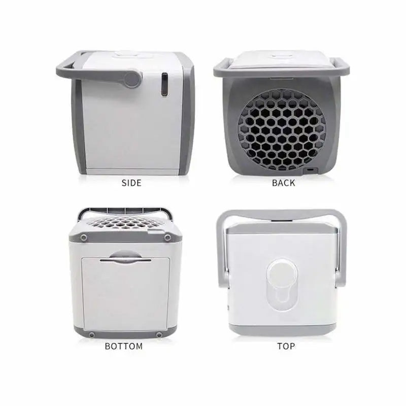 4-in-1 Portable Airconditioner with Humidifier & Purifier - in use