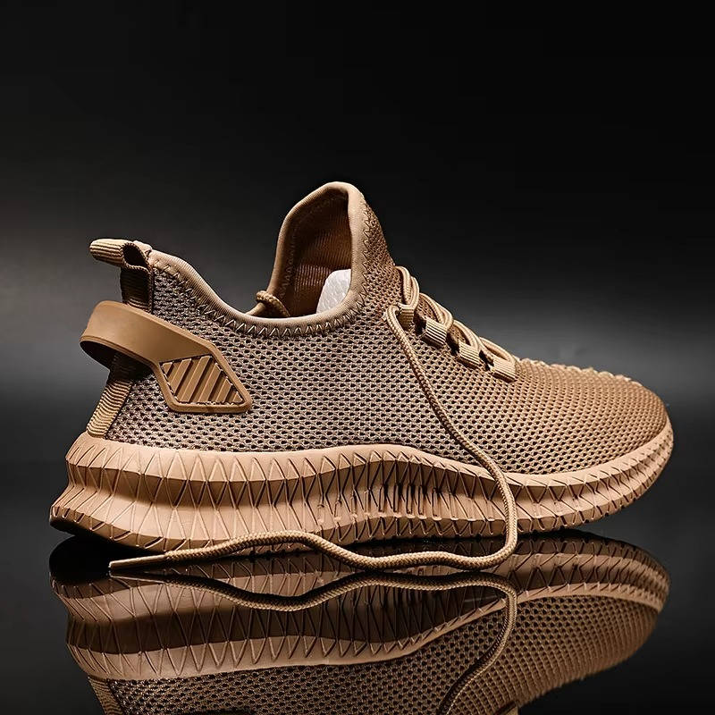 Breathable Casual Anti Slip Running Shoes - in use