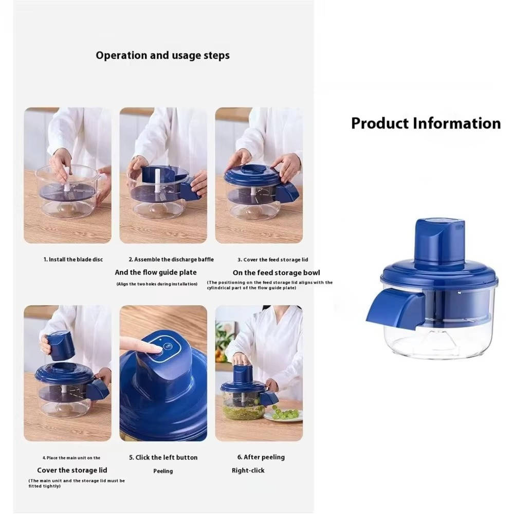 Electric Fruit Vegetable Peeler - detail