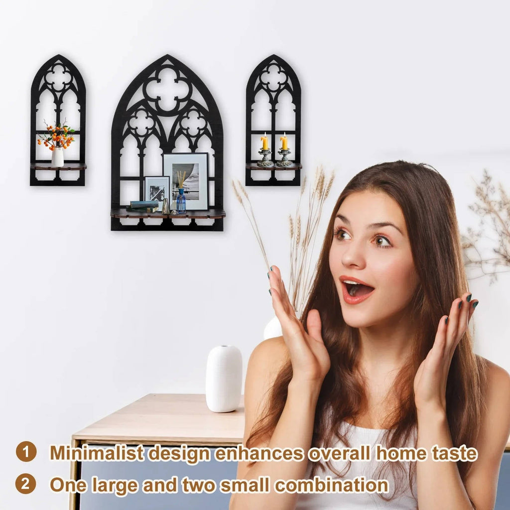 Gothic Wall Decor 3 Set - alternate angle