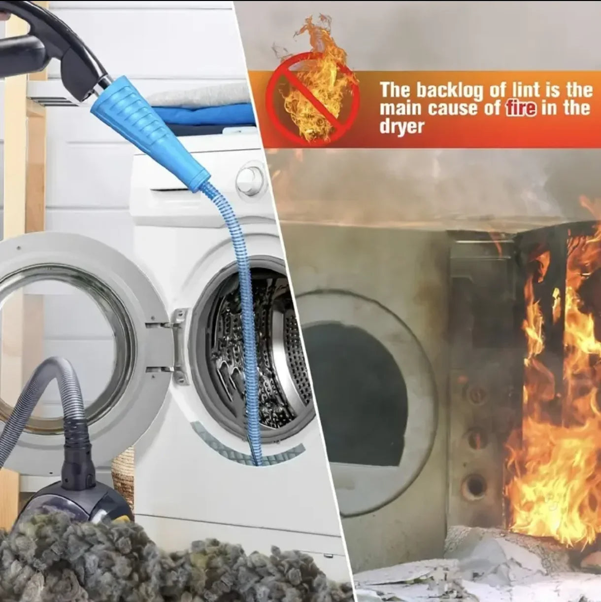 Dryer Vent Cleaner Kit - detail