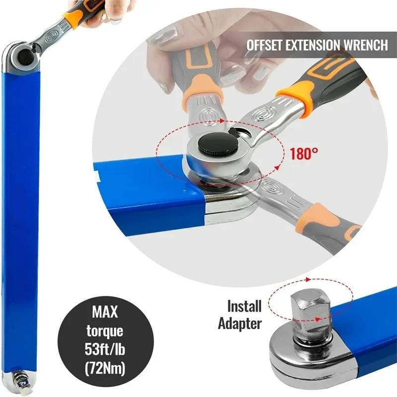 Extension Wrench - alternate angle
