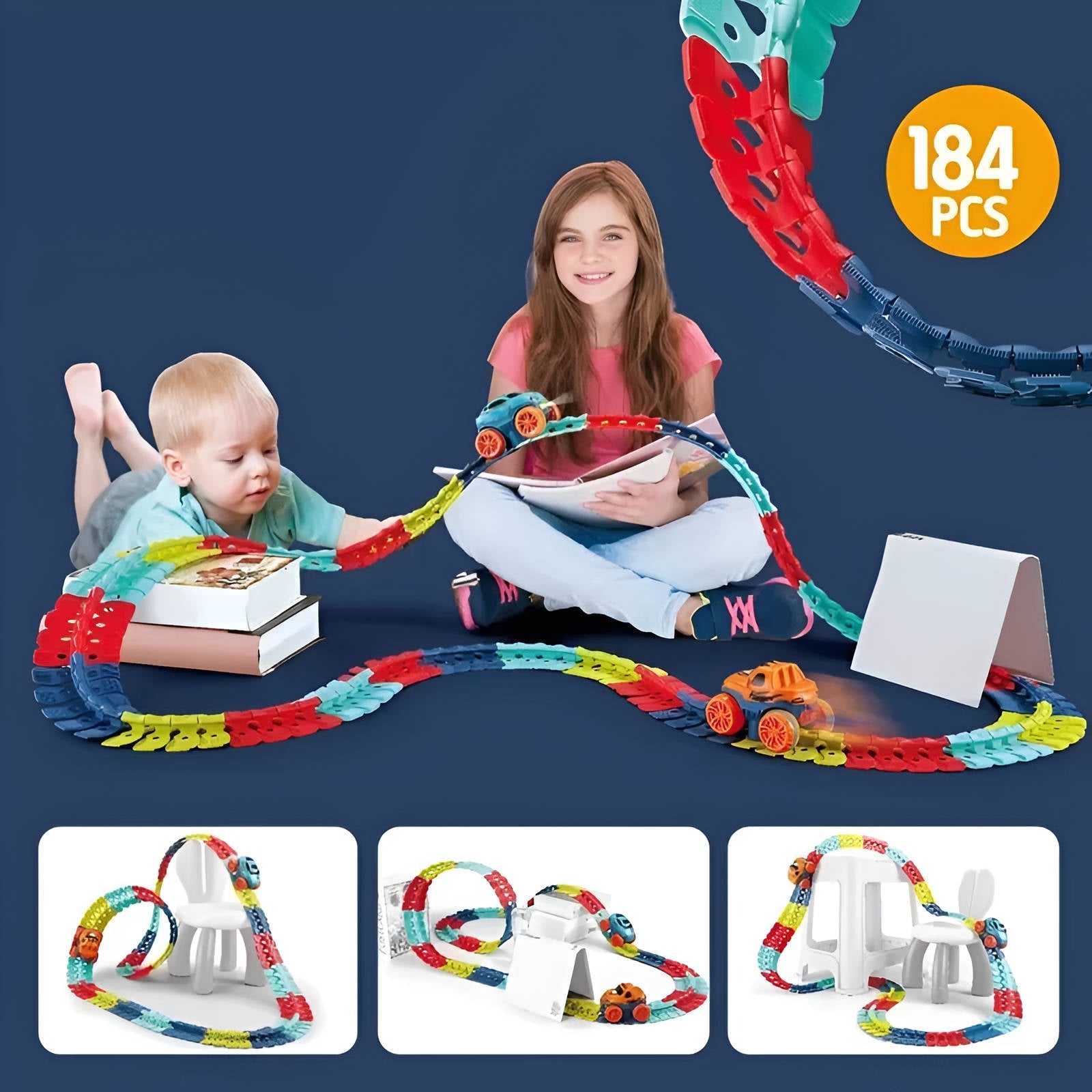 Anti Gravity Race Track for Kids - alternate angle