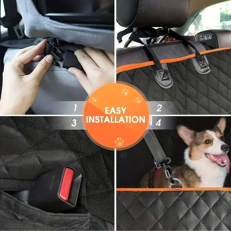 Dog Car Seat Protector Waterproof Scratch Resistant - alternate angle