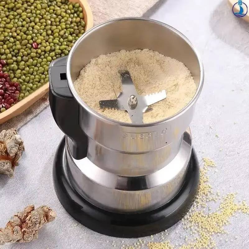 Coffee Beans Grinder - in use