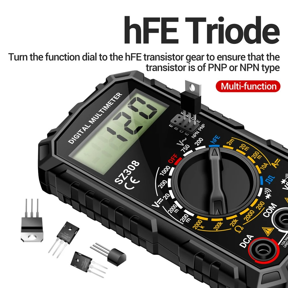 Electrical Test Kit With Digital Multimeter - in use