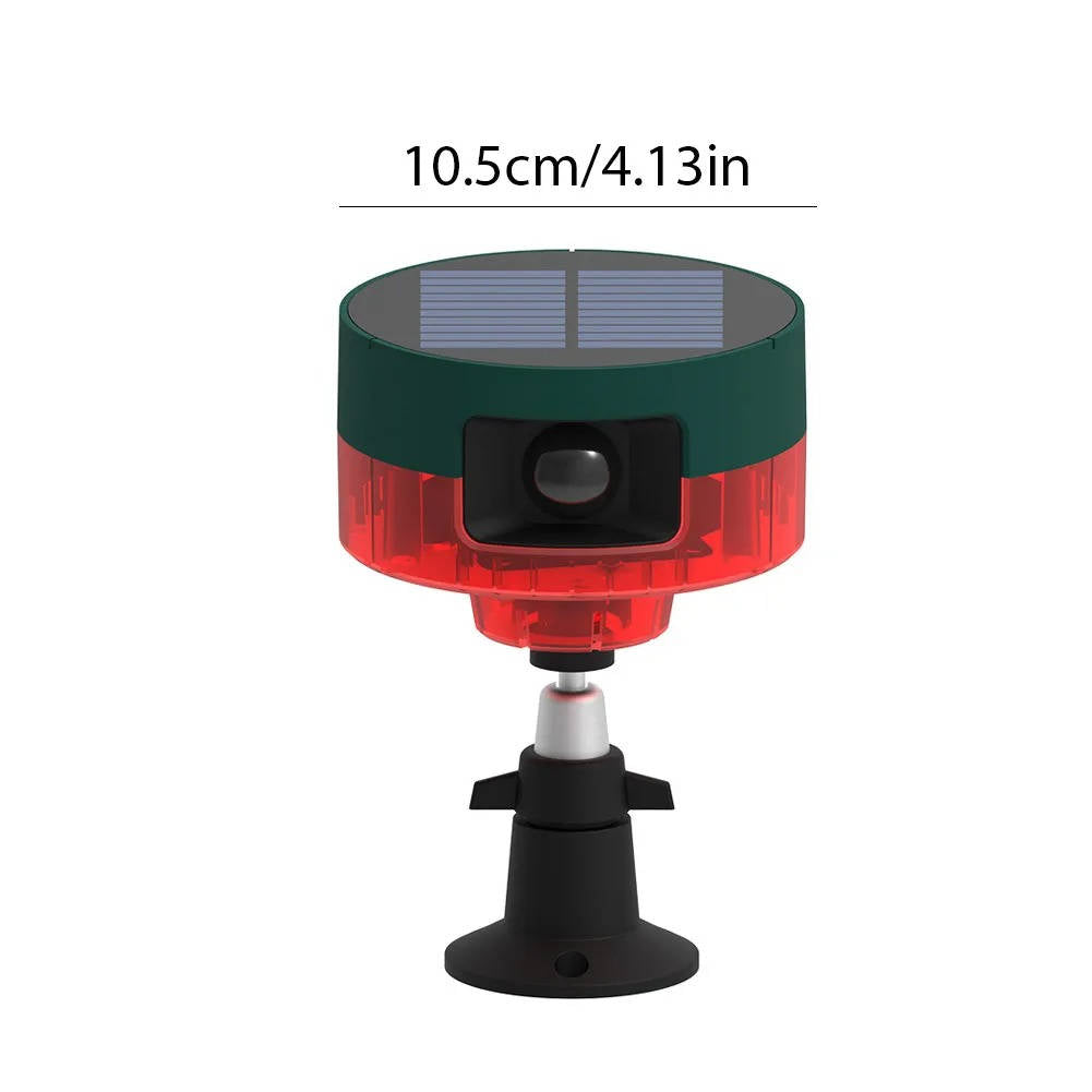 360 degrees Solar-Powered Animal Repeller for Pigeons, Birds, Rabbits, Deer & Wildlife