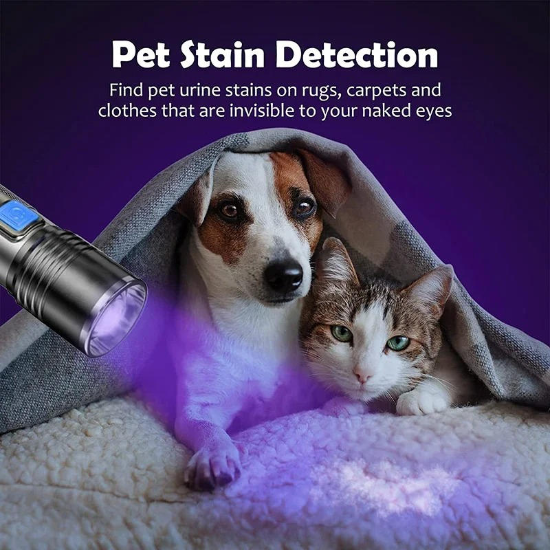 Black Light Flashlight - alternate angle