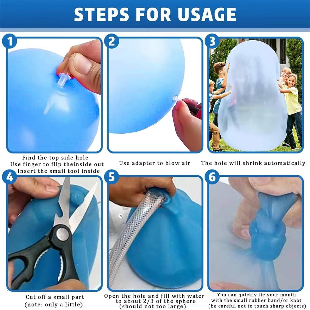 3 Set Giant Jelly Balloon Ball - in use