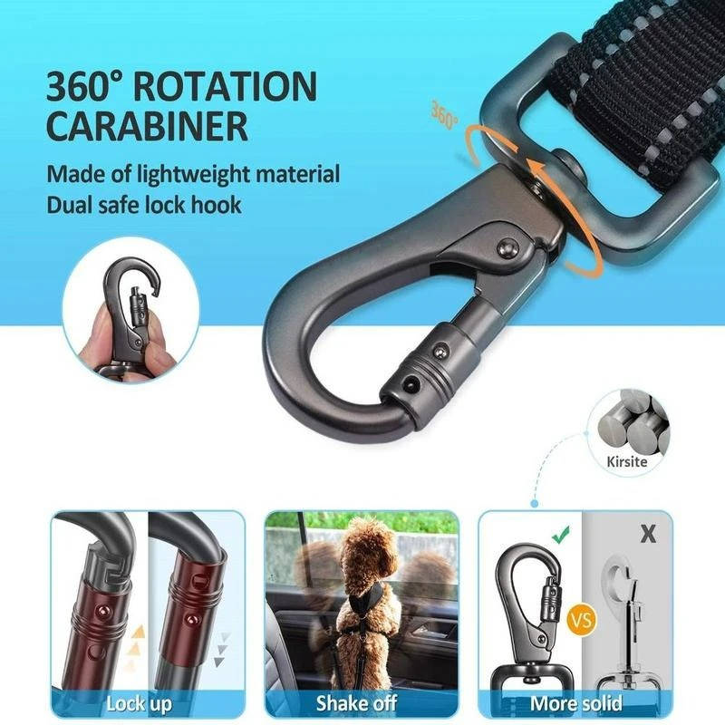 Dog Car Seat Safety Belt - alternate angle