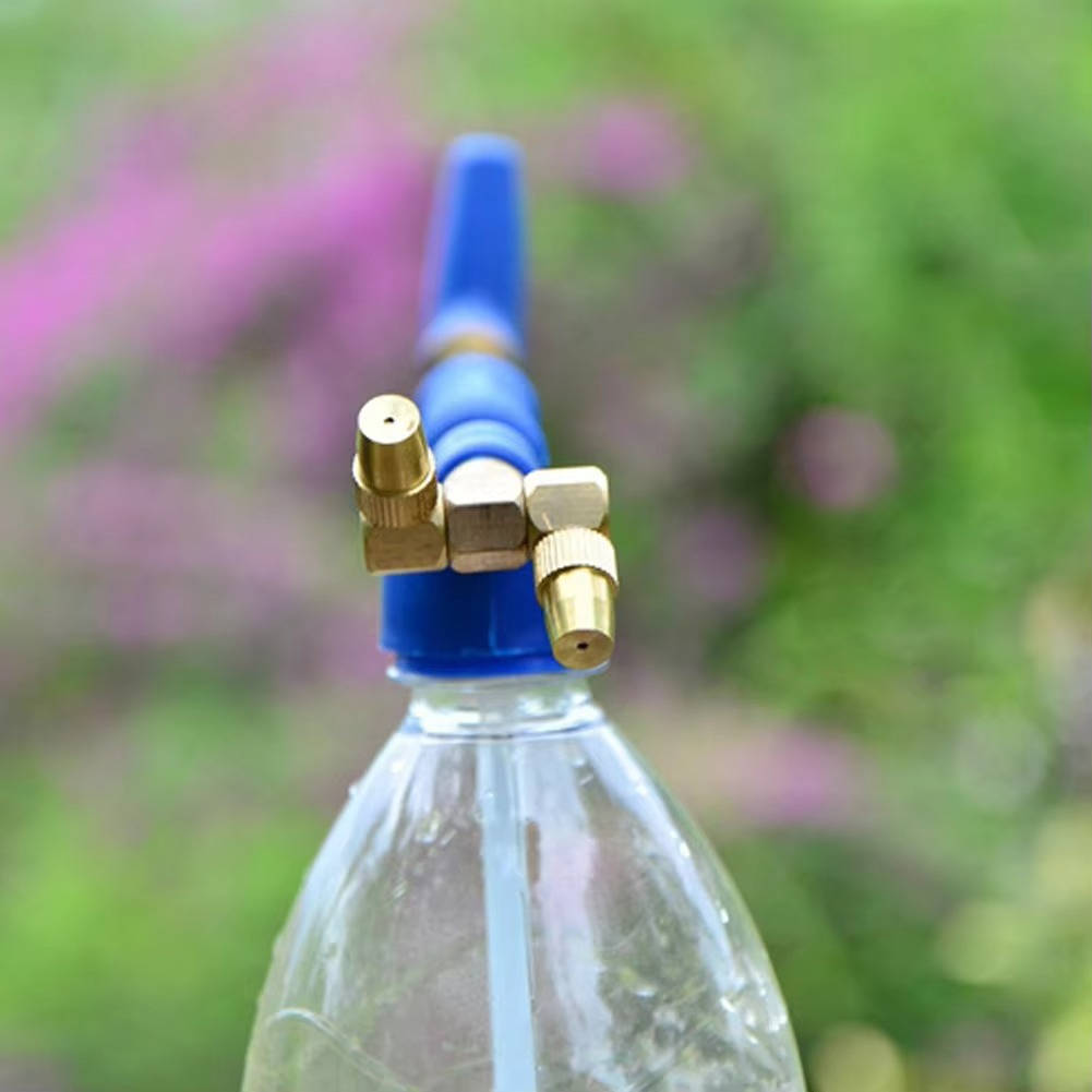 High Pressure Hand Garden Pump Sprayer - in use
