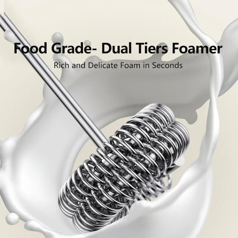 Electric Milk Frother - alternate angle