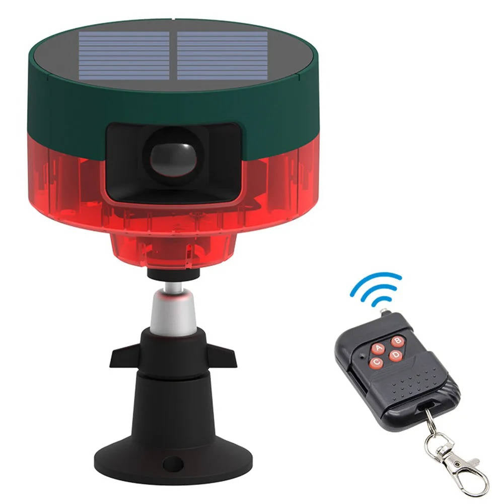 360 degrees Solar-Powered Animal Repeller for Pigeons, Birds, Rabbits, Deer & Wildlife