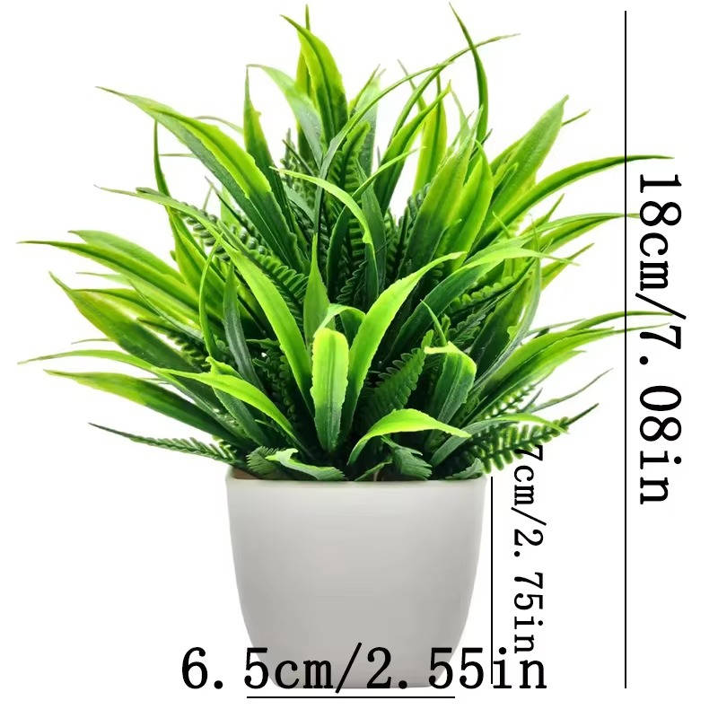 Artificial Plants With Pots - alternate angle