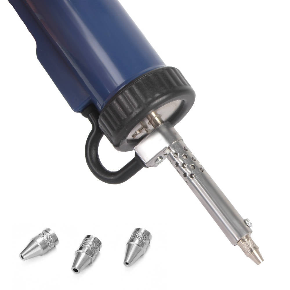 Desoldering Machine Tin Sucker Automatic Electric Solder With 3 Suction Nozzle - alternate angle