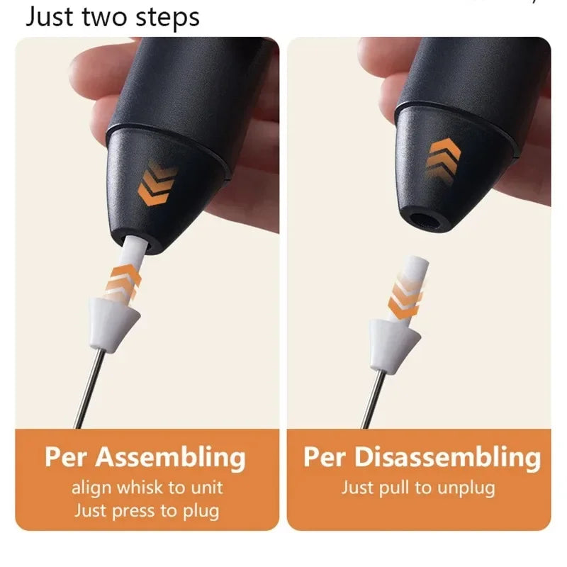 Electric Milk Frother - detail