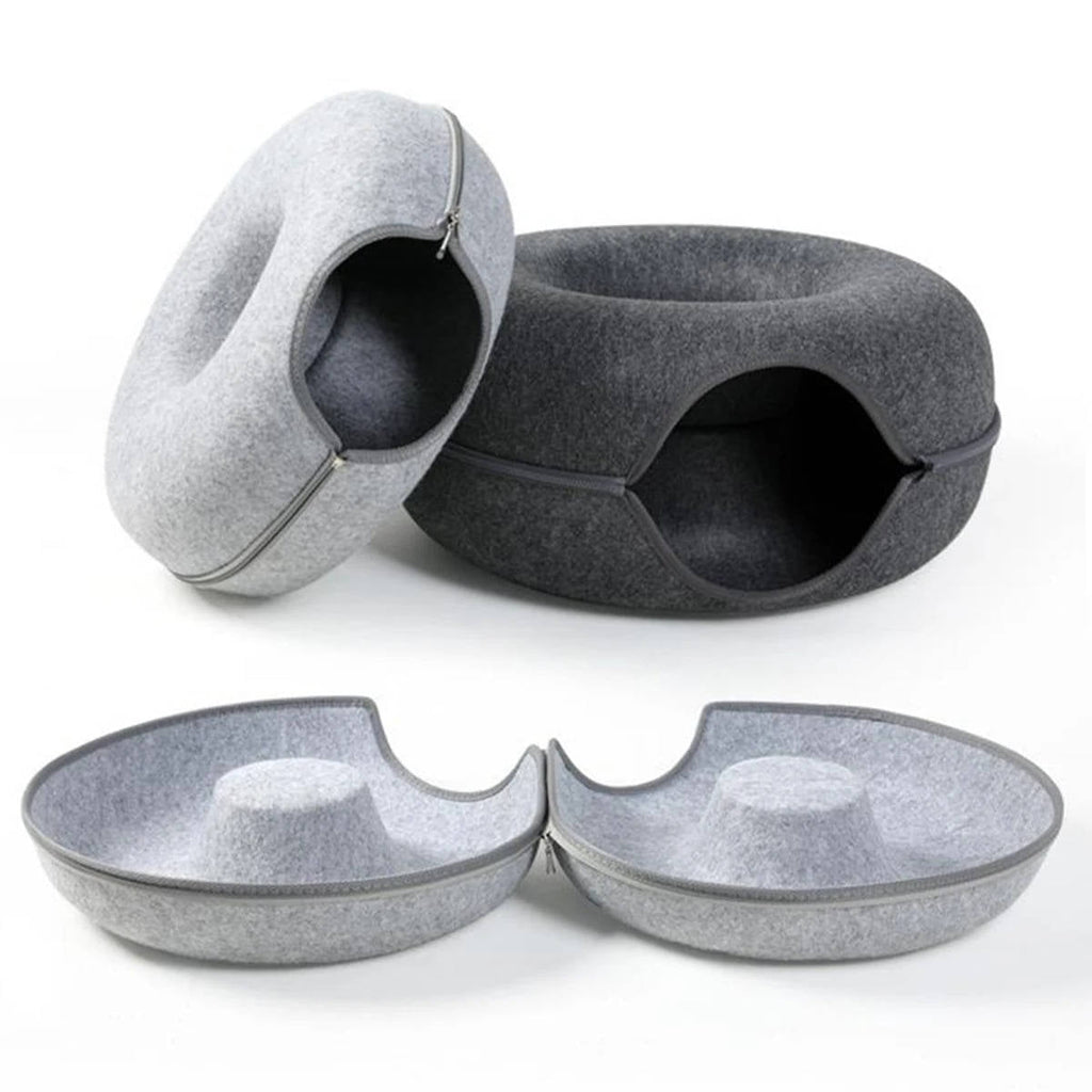 Donut Bed For Cats - detail