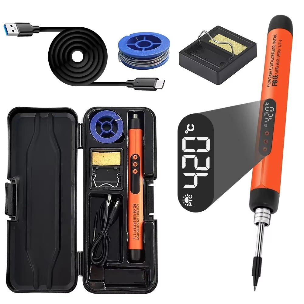 Digital Electric Soldering Iron Set - alternate angle