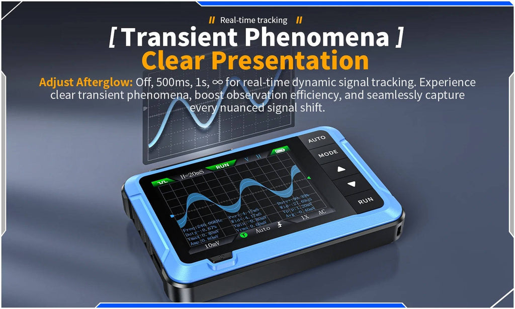 Digital Oscilloscope Portable - alternate angle