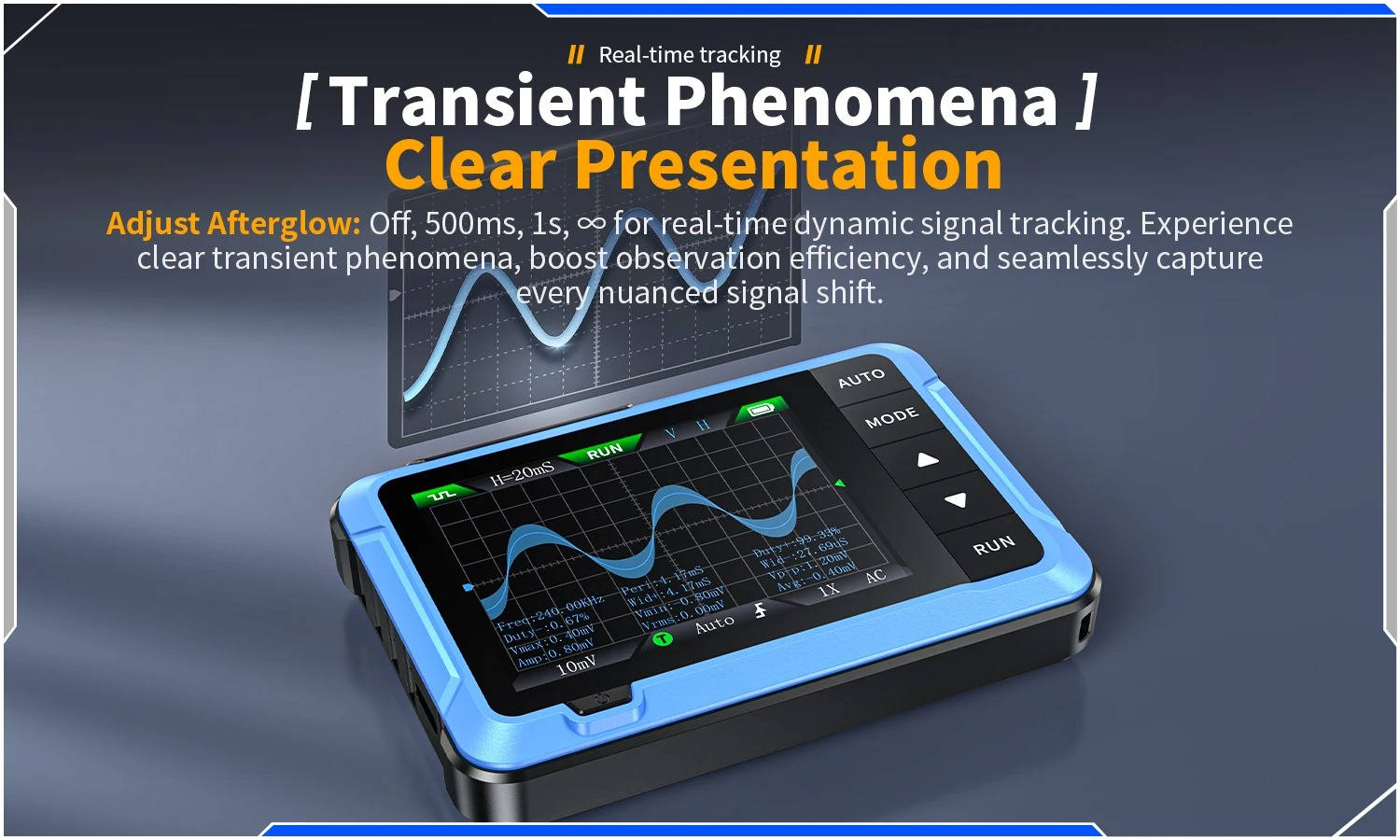 Digital Oscilloscope Portable - alternate angle