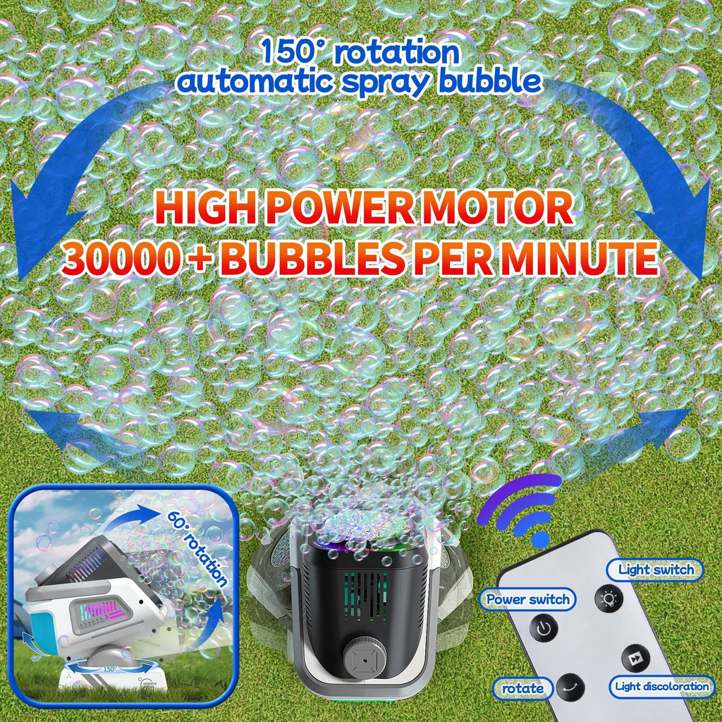 Bubble Machine For Party - alternate angle