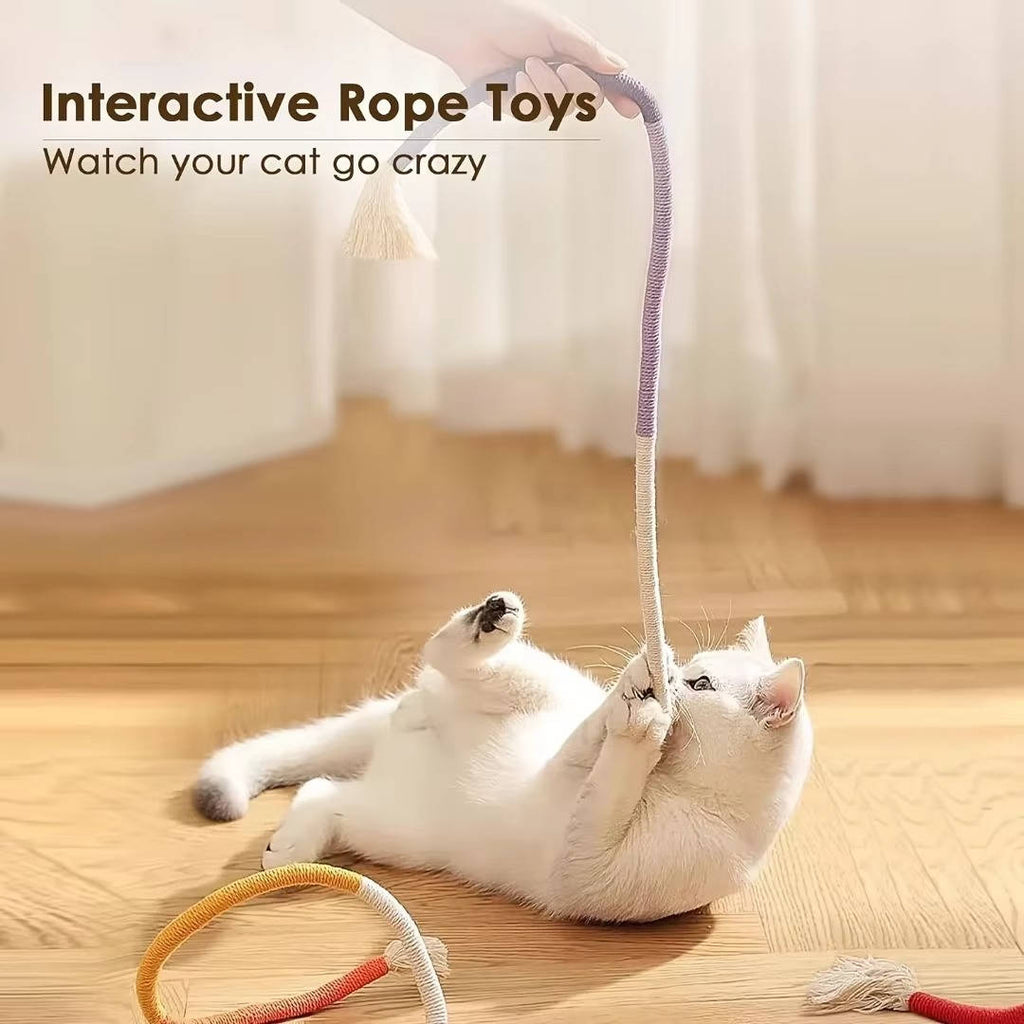 Cat Chew Toys - in use