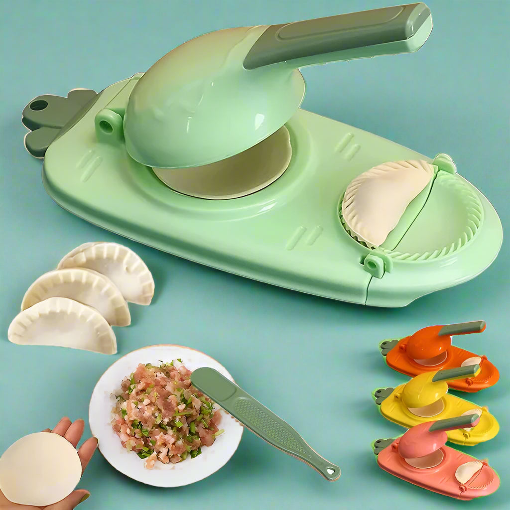 2-in-1 Dumpling Maker Machine & Dough Press