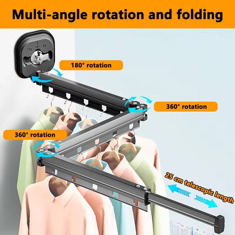 Cloth Drying Rack - in use
