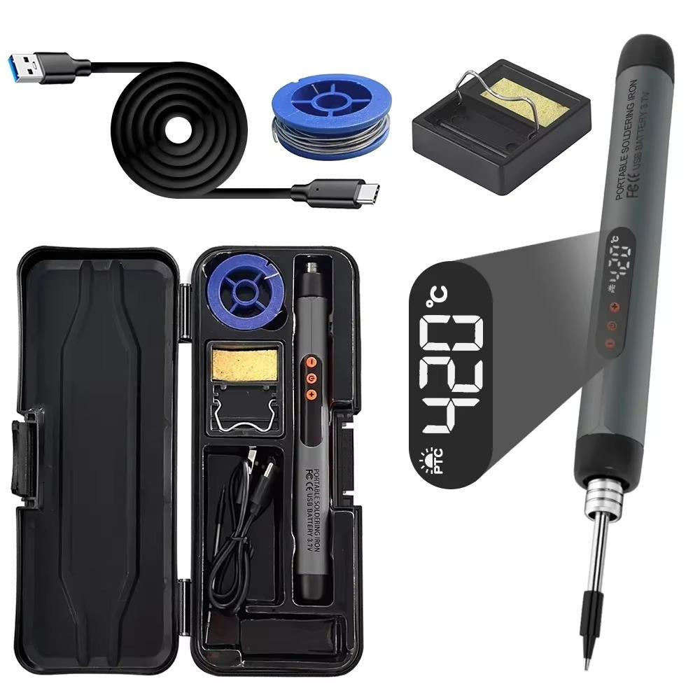 Digital Electric Soldering Iron Set - detail