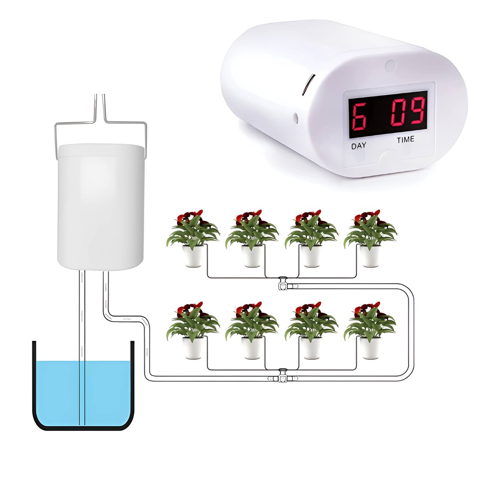 Automatic Watering Pump Controller - alternate angle