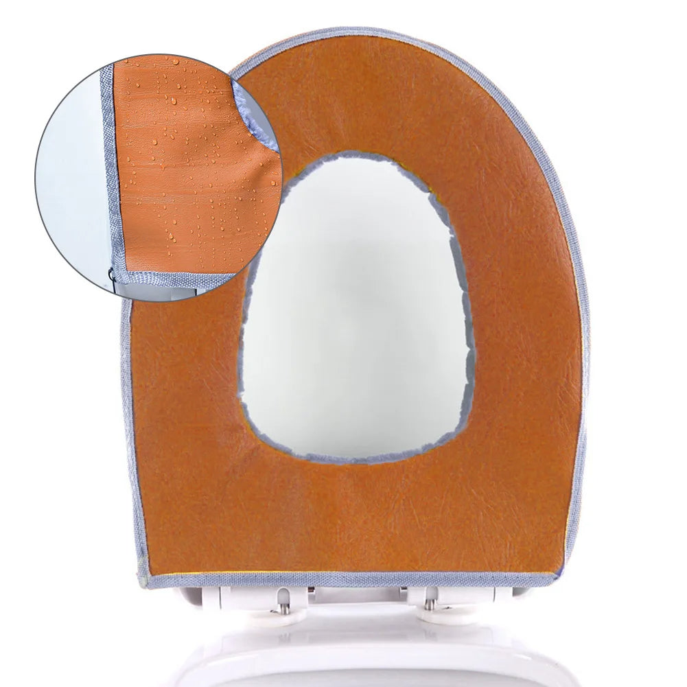 Bathroom Toilet Seat Cover (37x44cm) - detail
