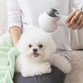 2-in-1 Pet Hair Dryer and Grooming Slicker Brush