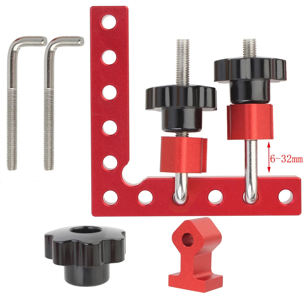 90 degrees 120mm Woodworking Clamps - in use