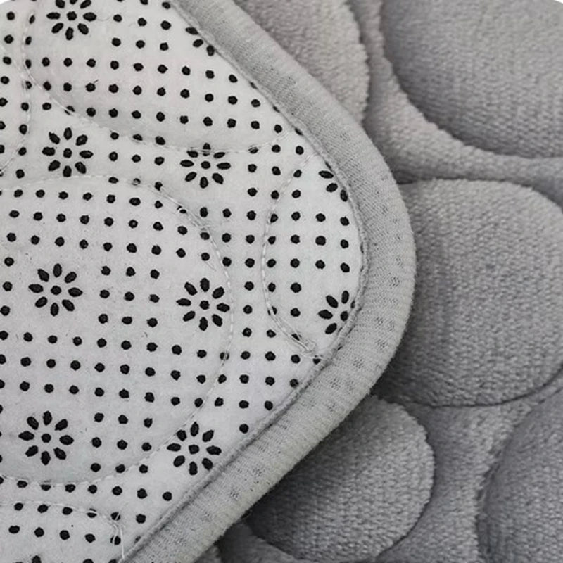 Cobblestone Embossed Bathroom Mat - in use